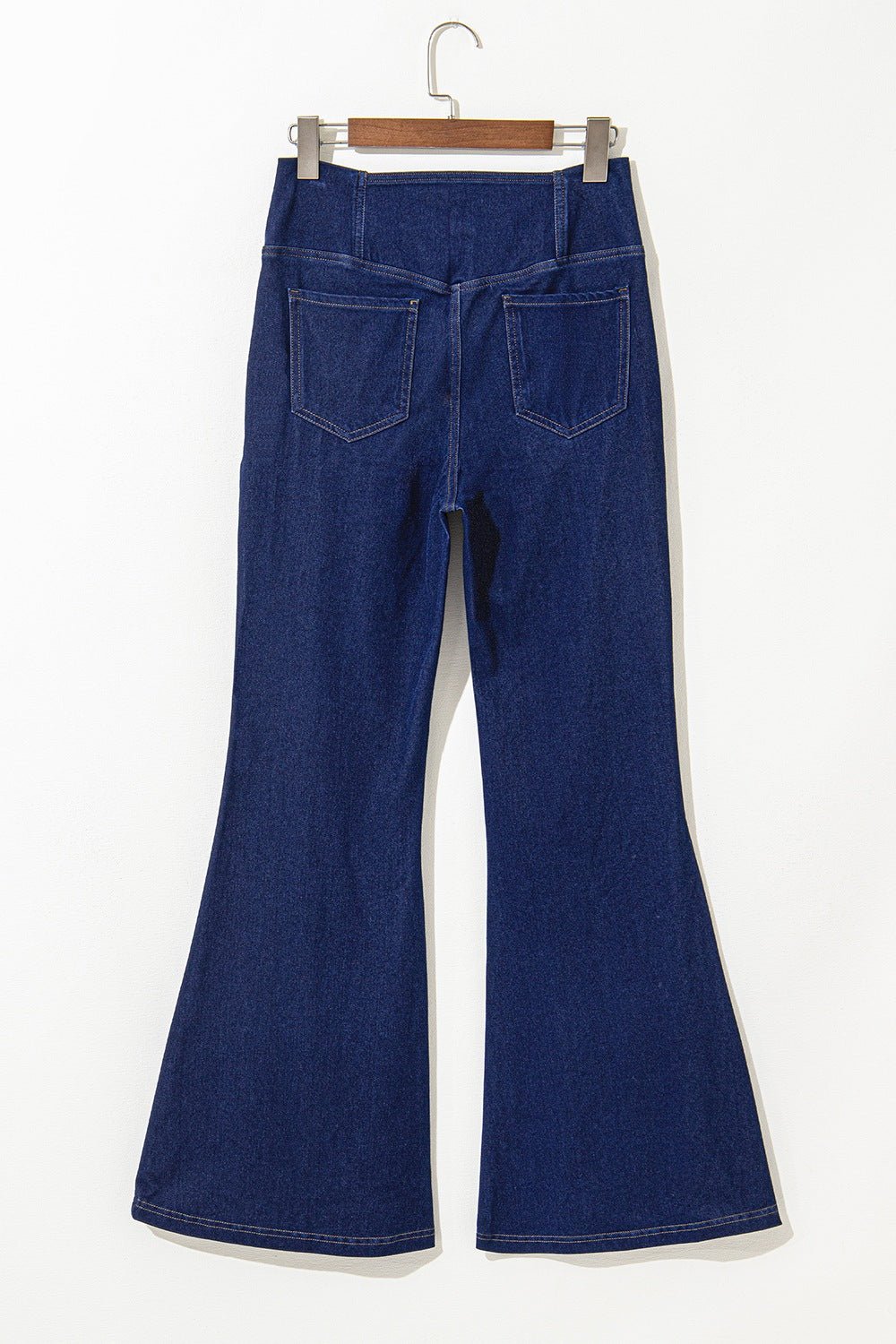 High-Waisted Flare Jeans - Lara Moda