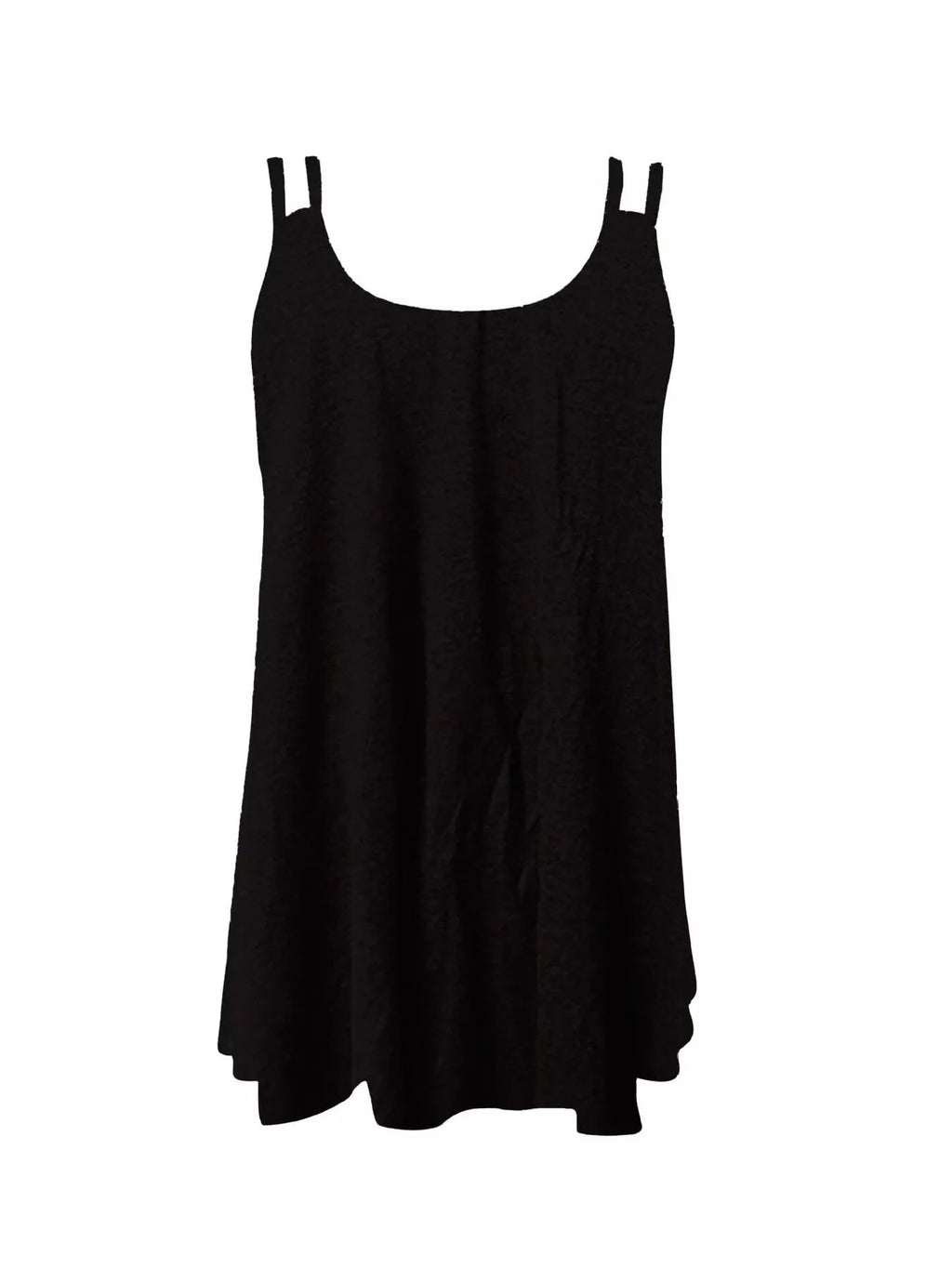 Paisley Print Round Neck Tank - Lara Moda